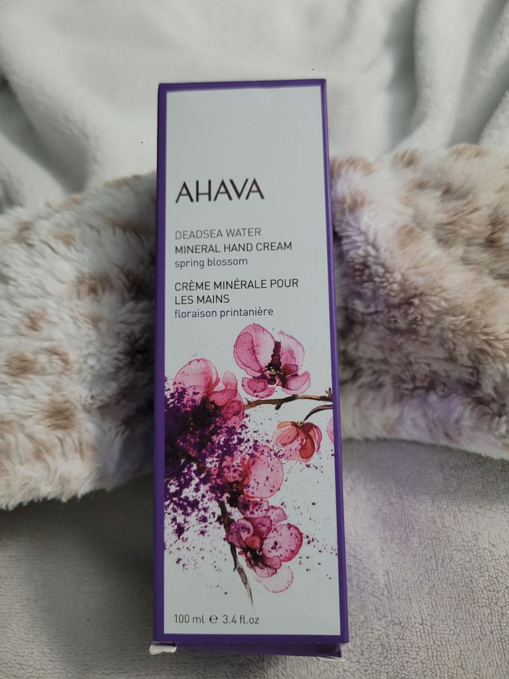 AHAVA Deadsea Water Mineral Hand Cream Spring Blossom 100ml 3.4 fl oz New